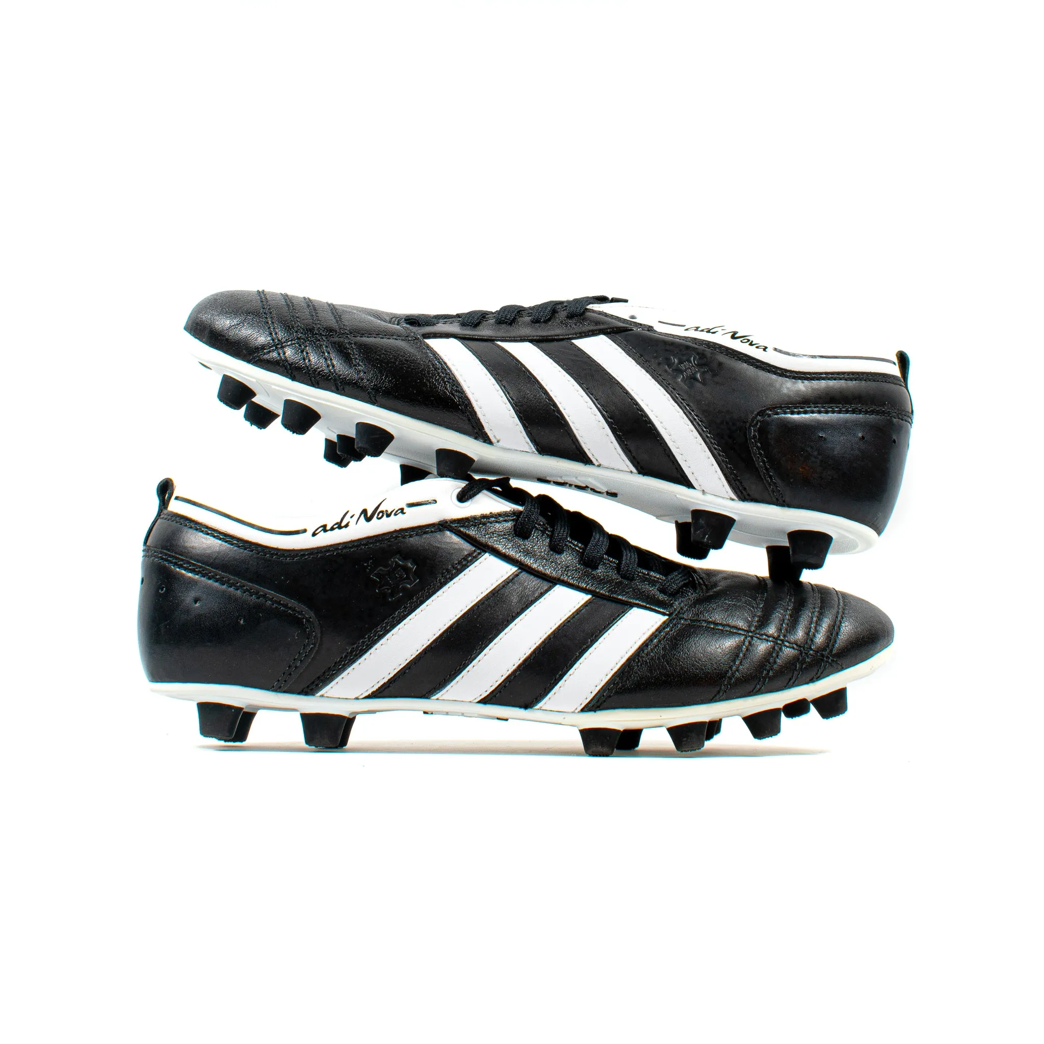 Adidas AdiNova Black White FG