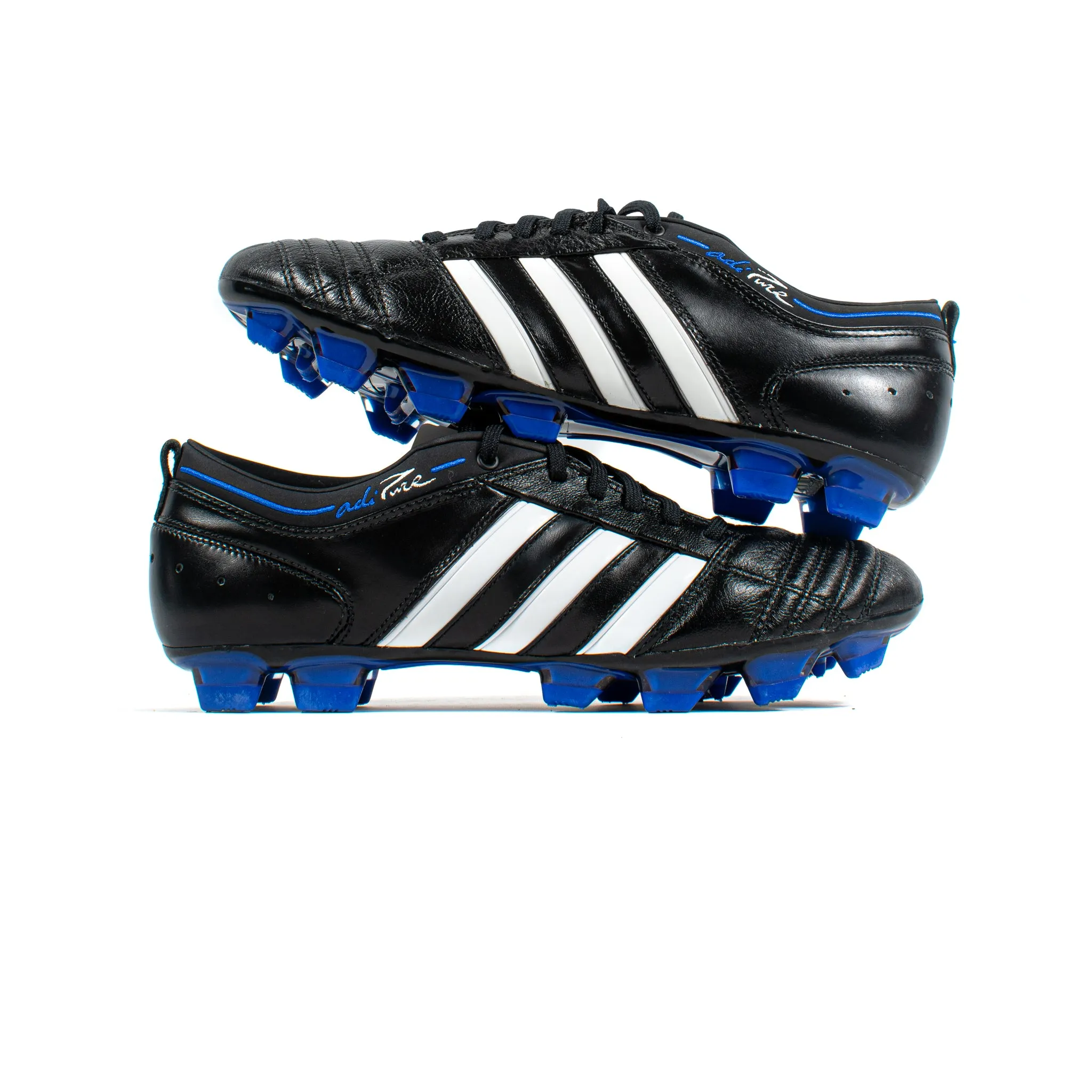 Adidas AdiPure II Black Blue FG
