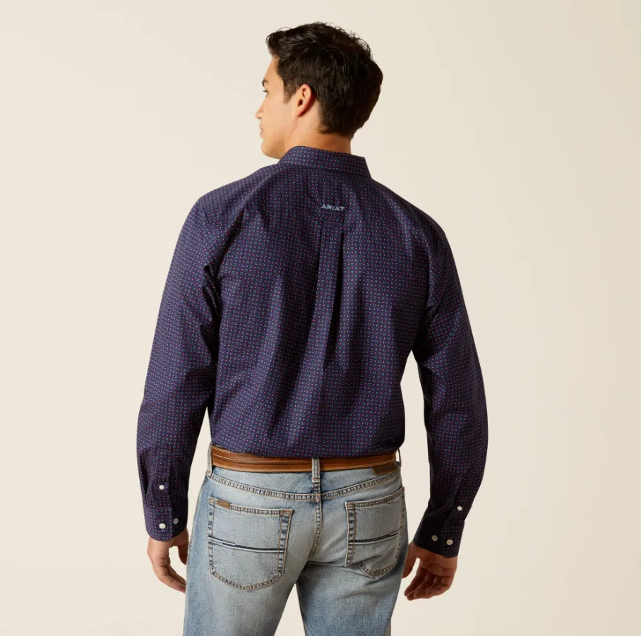 ARIAT Men's WF Wells Fitted LS Shirt 10051484