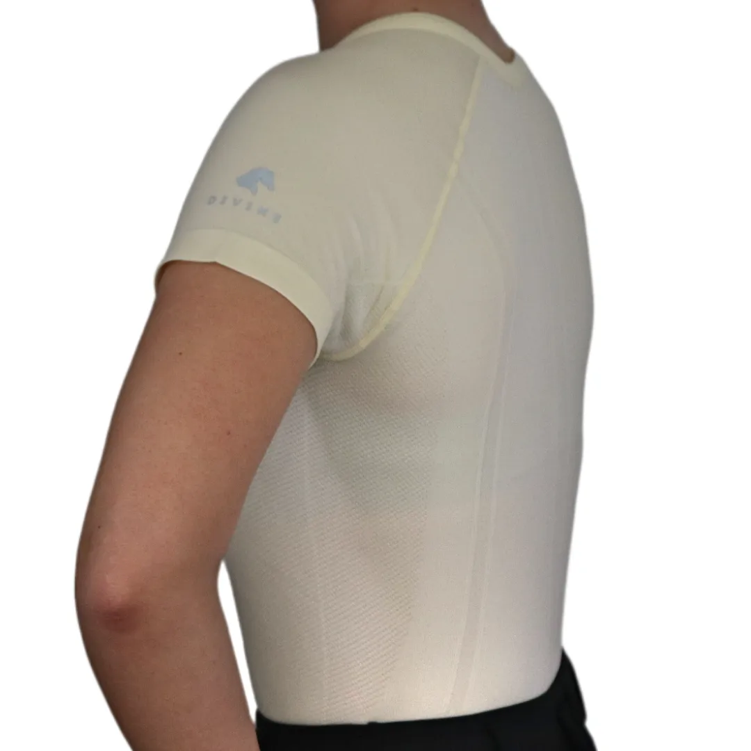 Chic Athletic Short Sleeve Shirt - Yellow