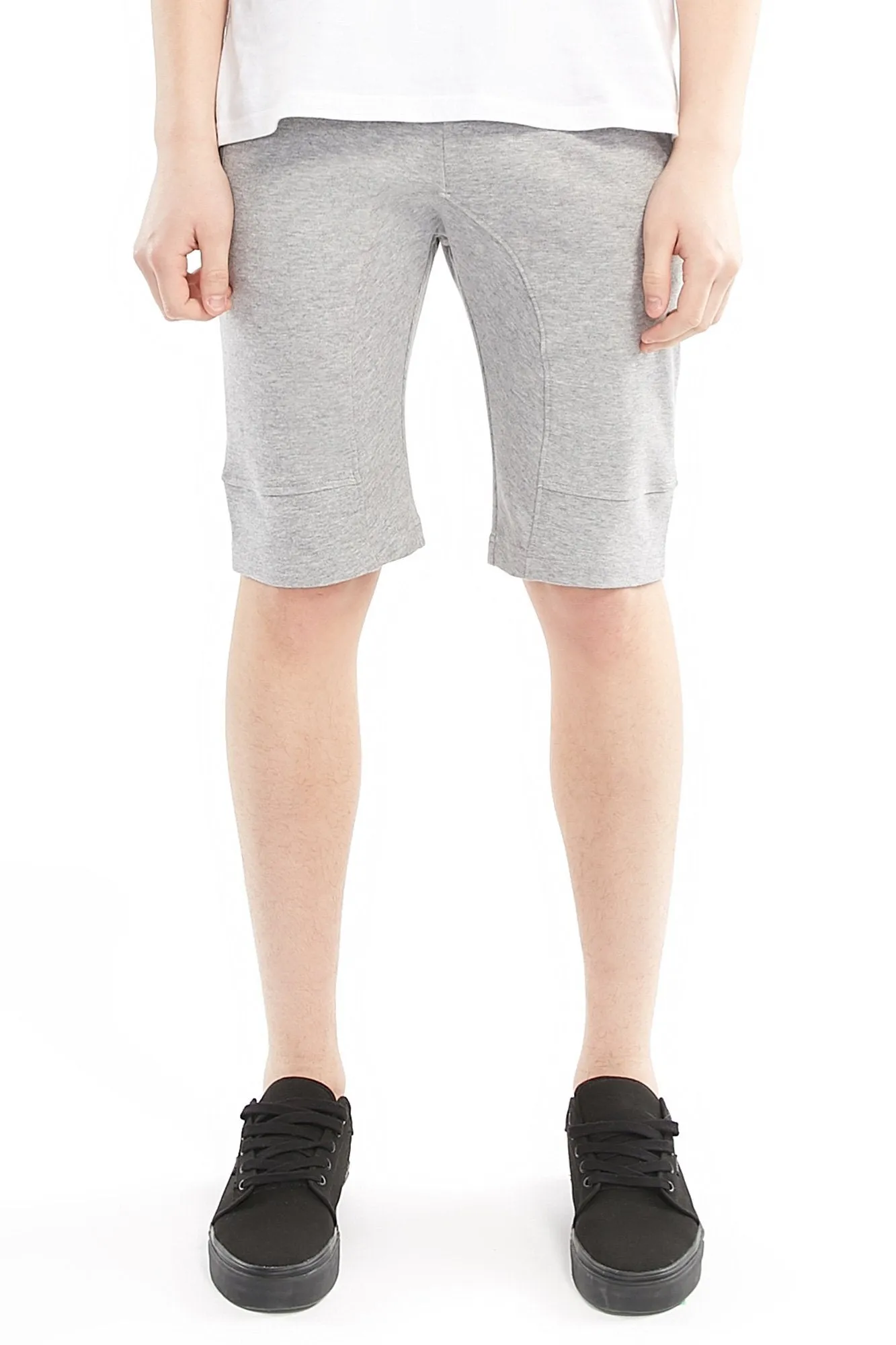 Guys Zipper Detail Pocket Drawstring Short