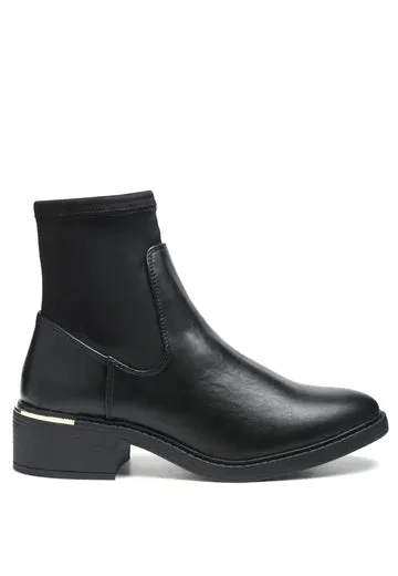 Knit Slip-On Boots