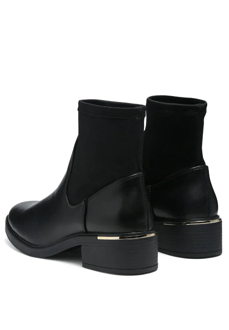 Knit Slip-On Boots
