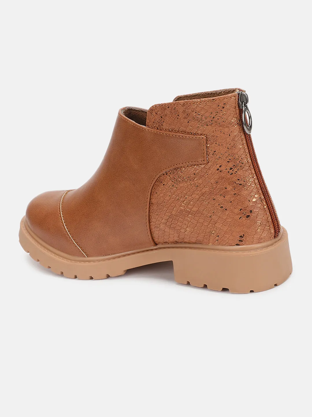 Solid Block Heels (Boots)