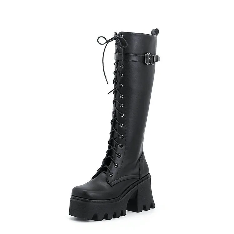 Toleet Long British Style High Boots