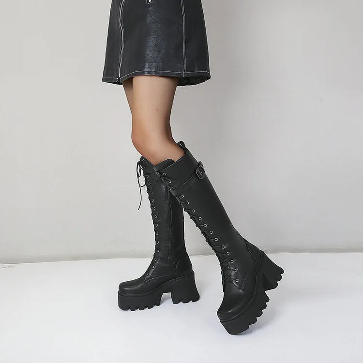 Toleet Long British Style High Boots