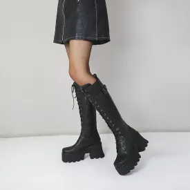Toleet Long British Style High Boots