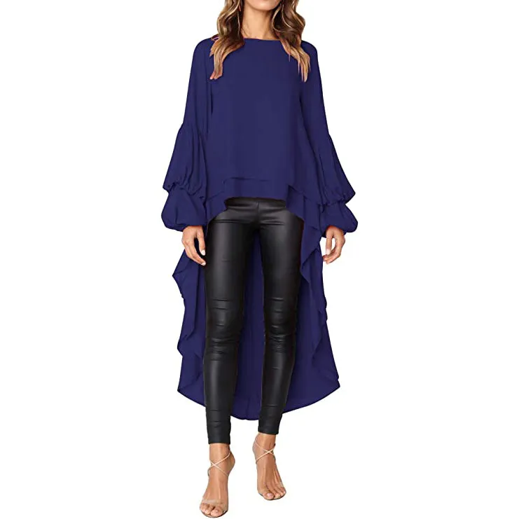Women's Lantern Long Sleeve Casual Top